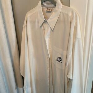 Disney White Casual Button-Down Shirt